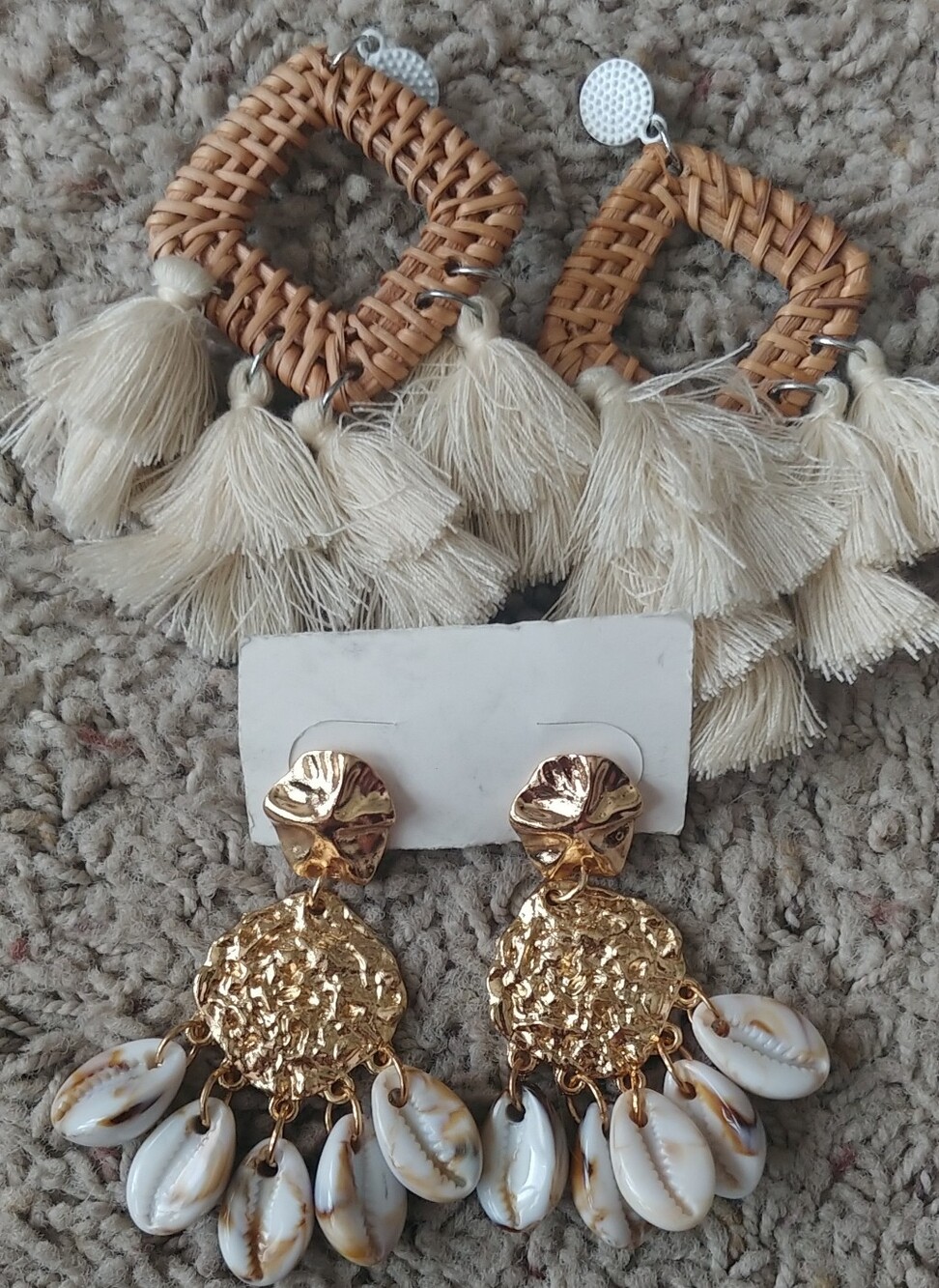 Cowrie Shell Earrings